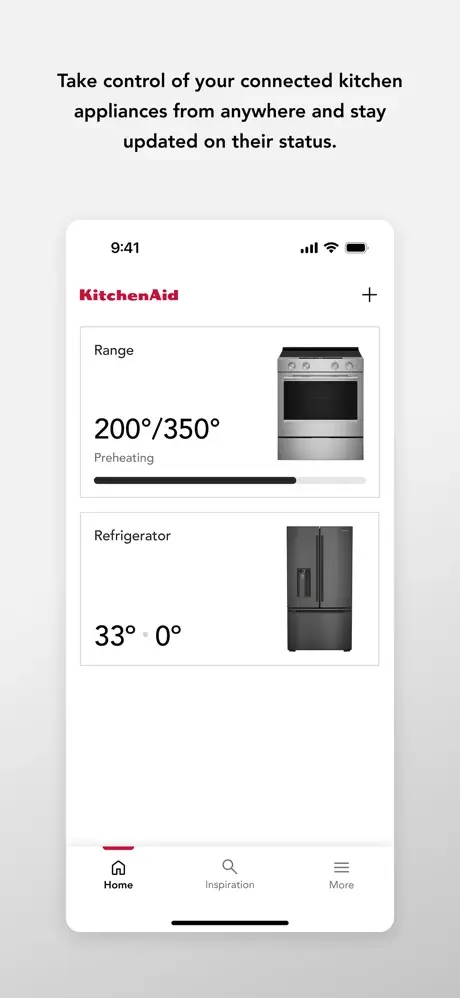 KitchenAid app screenshot